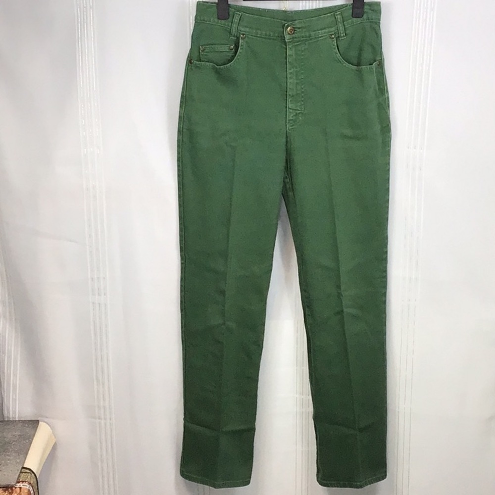 ๐ฆ Geiger Collections Straight Leg High Rise Denim Jeans Sz.8 - Picture 11 of 11